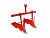 Окучник двурядный ОРД-16 (стойка 16мм, регулир. ширина) (комплект) 00.25.11.00.00-01 (ЗАО ВРМЗ)
